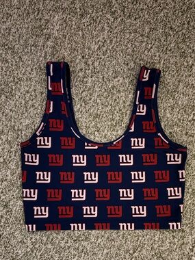New York Giants. Fanatics bralette. Size L (runs small)